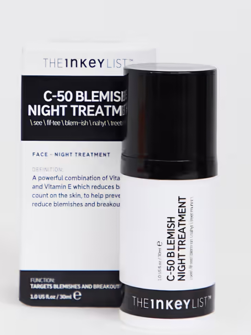 The Inkey List C-50 Blemish Night Treatment - NIB